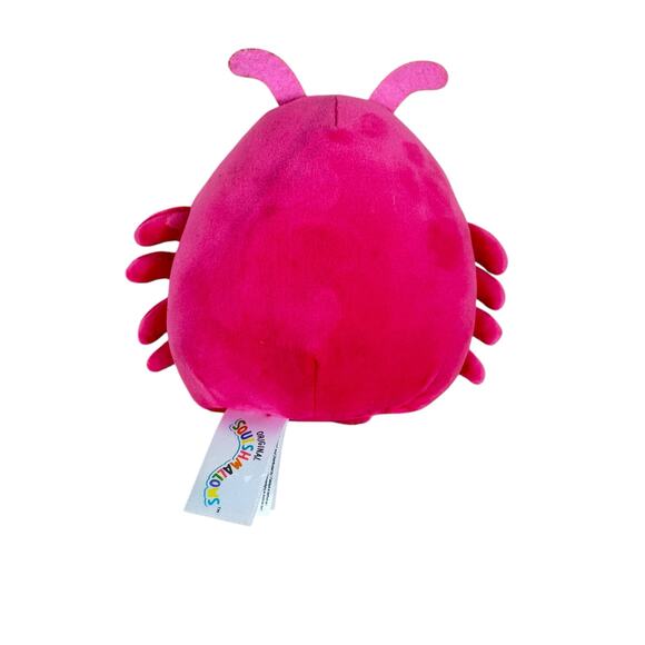 Original Squishmallows 6" Simone Shrimp Shimmery Pink Winking Scented - Picture 2 of 4